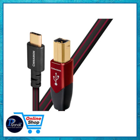 สาย USB AUDIOQUEST : USB-CINNAMON (C TO B) (USB 2.0) (1.5 เมตร)_2